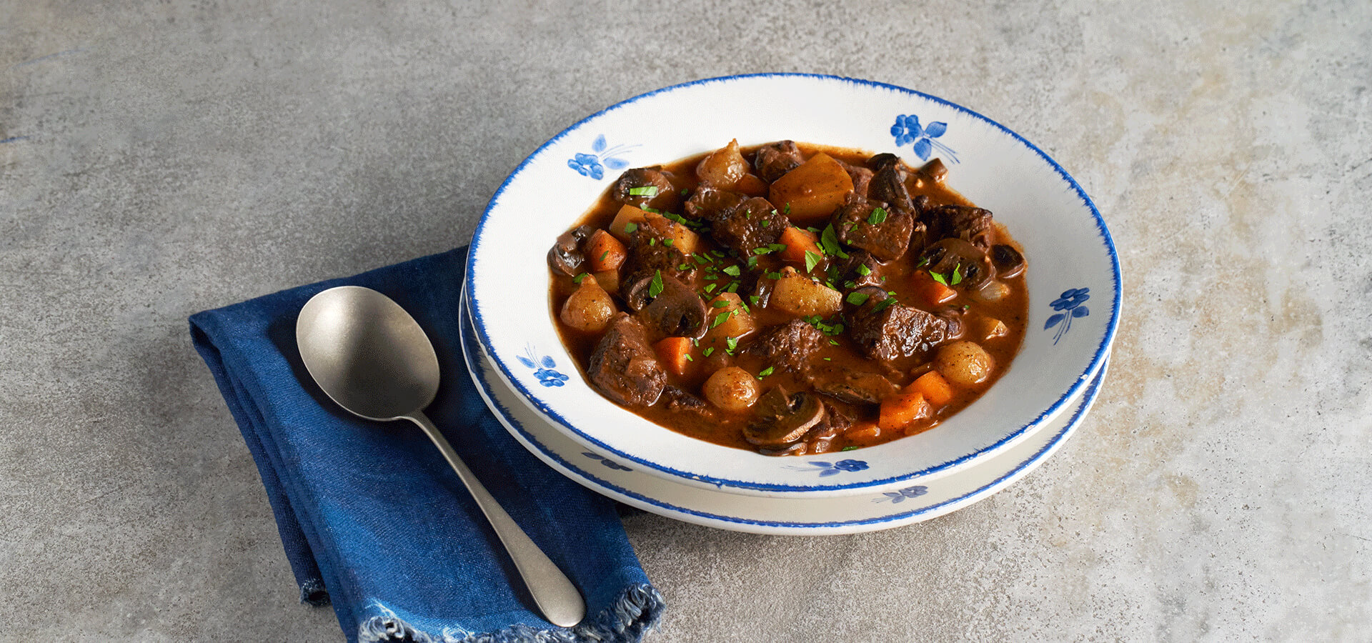 Beef Bourguignon Soup
