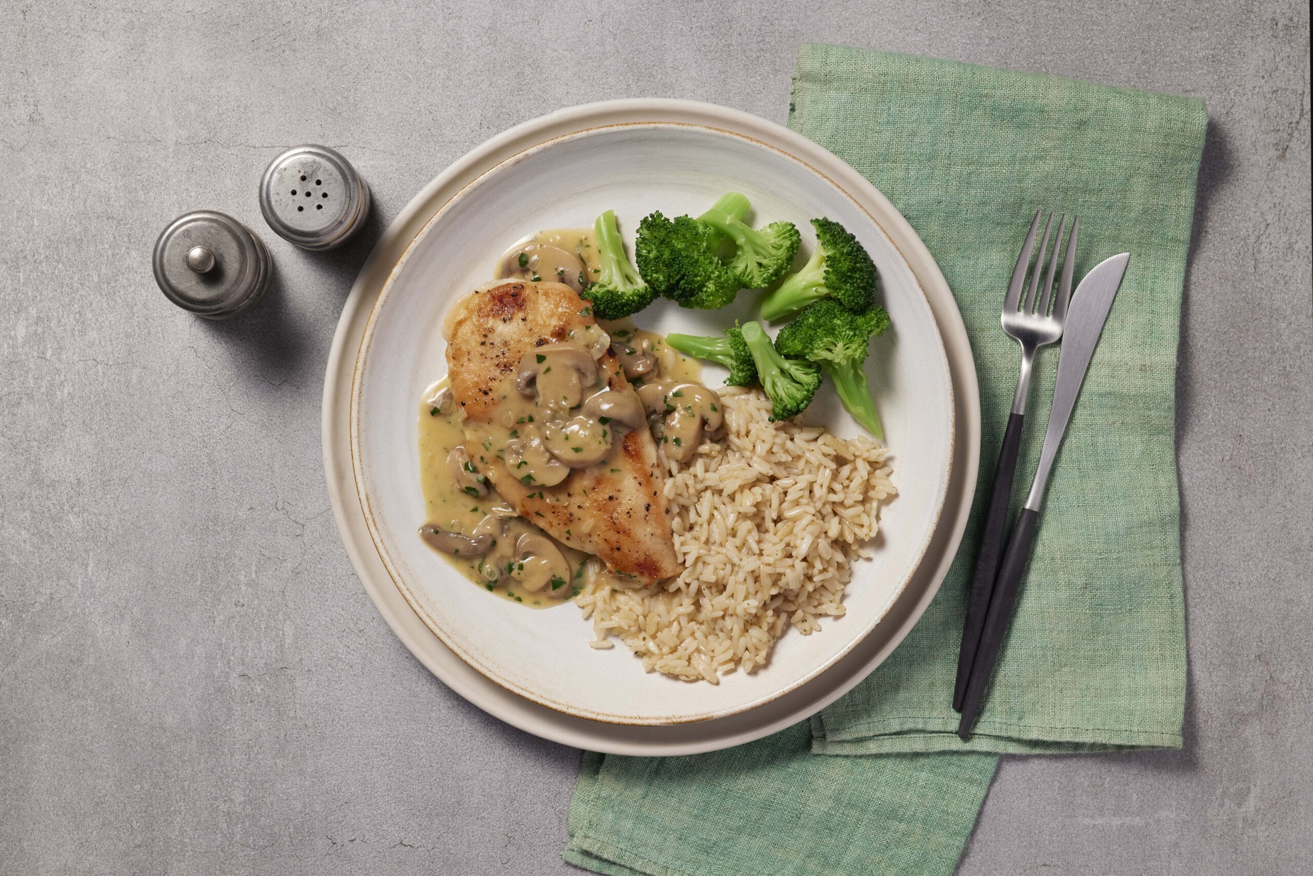 Quick Chicken with Creamy Dijon Mushroom Sauce