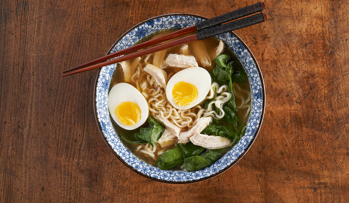 Chicken Spinach Ramen