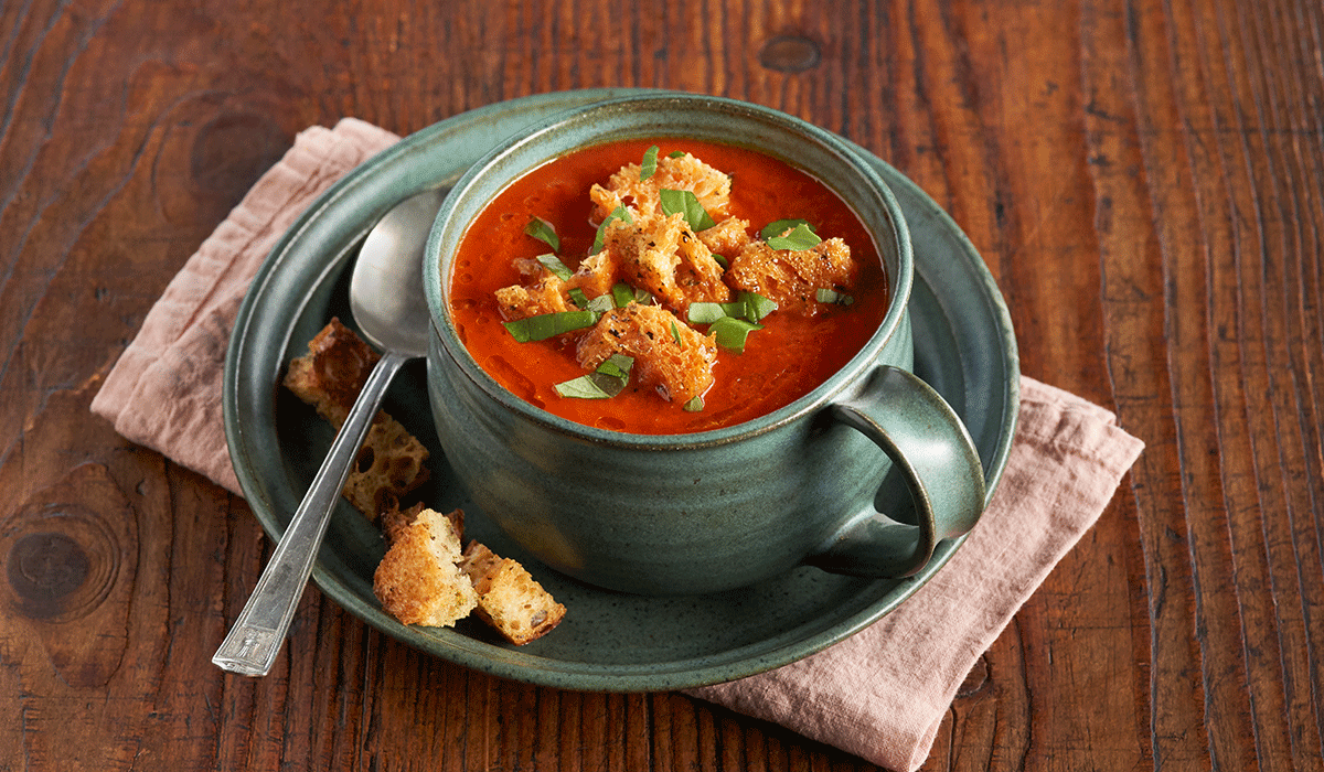 Roasted Red Pepper Tomato Soup