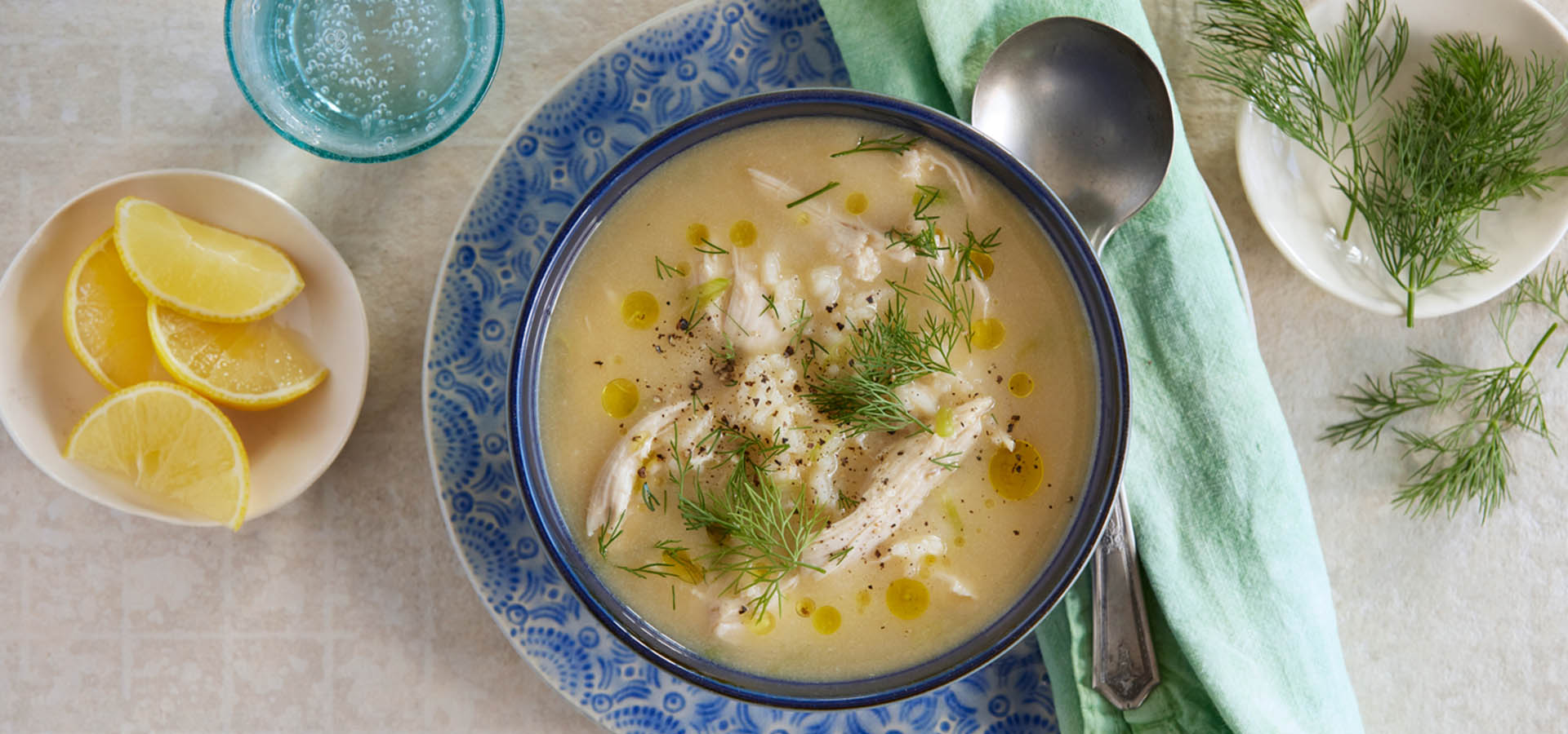 Avgolemono with Chicken