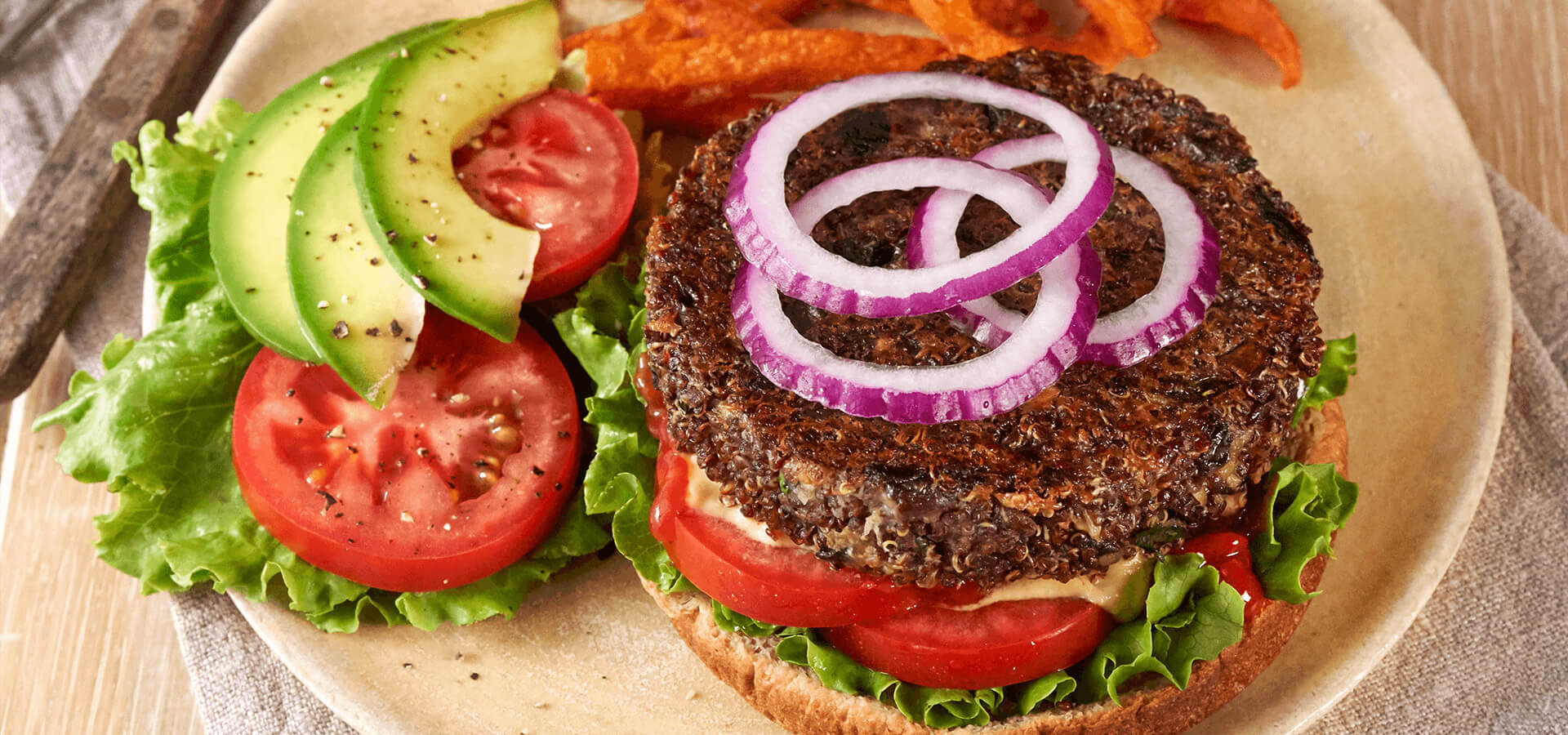 Mushroom Quinoa Veggie Burgers