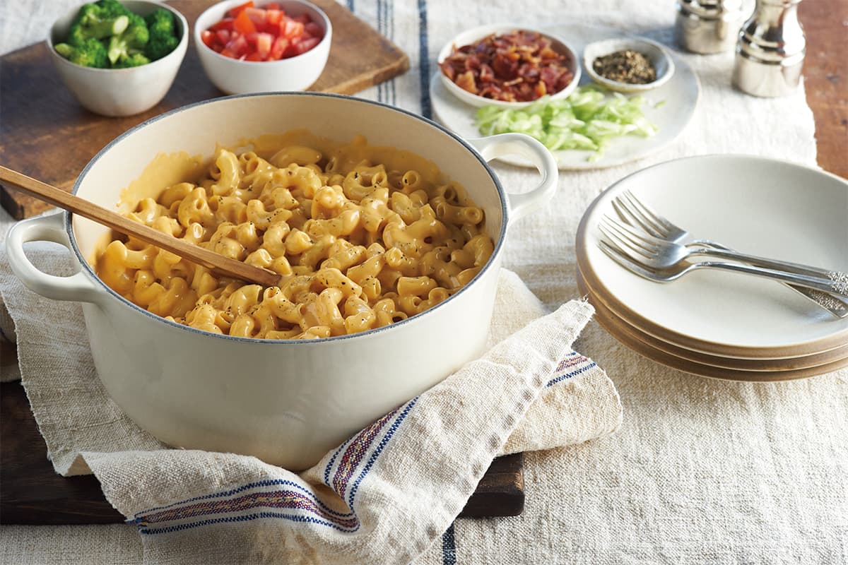 One-Pan Cheddar Mac