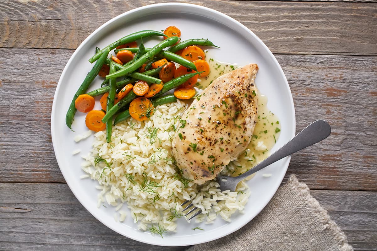 Chicken with Herb Pan Sauce