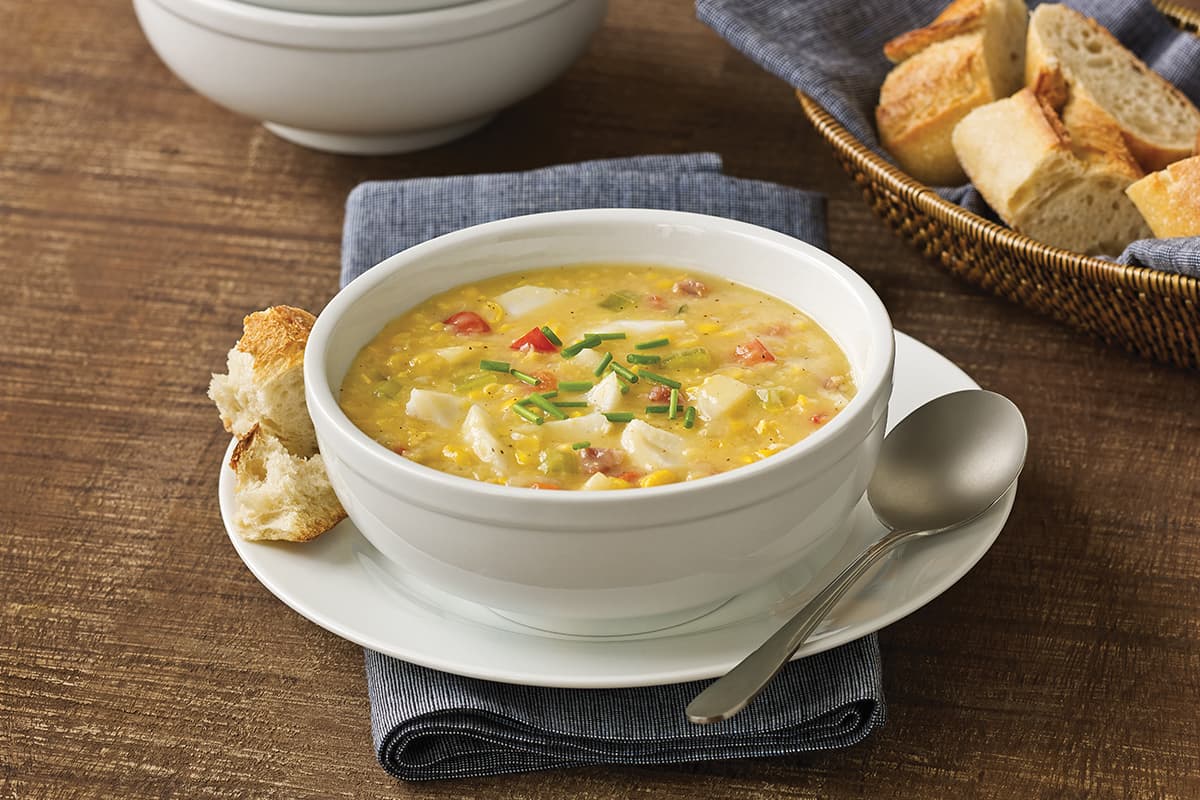 Corn-Pepper Fish Chowder