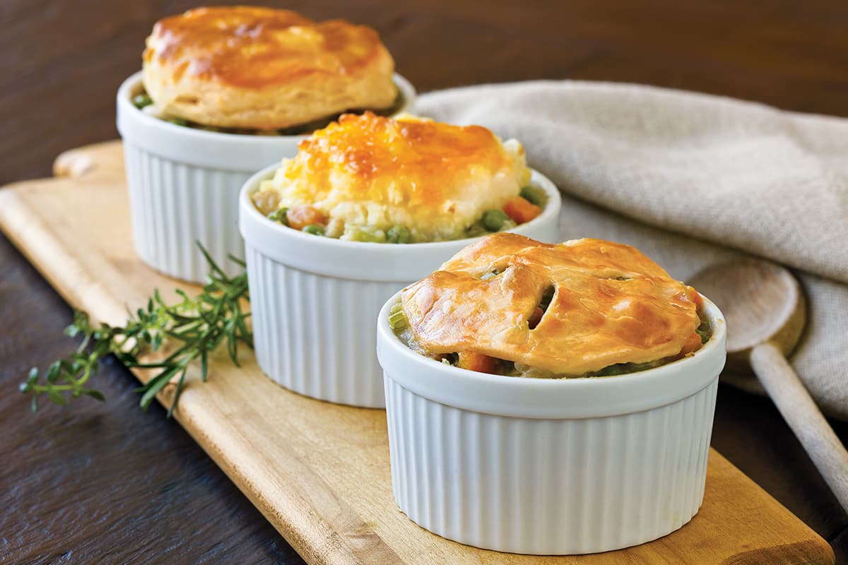 Individual Turkey Pot Pies
