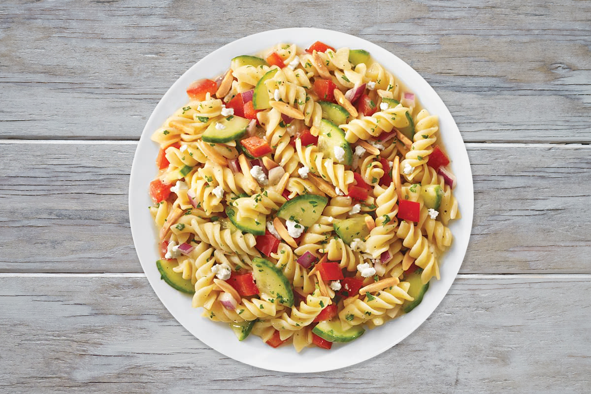 Sweet Red Pepper Rotini Pasta Salad