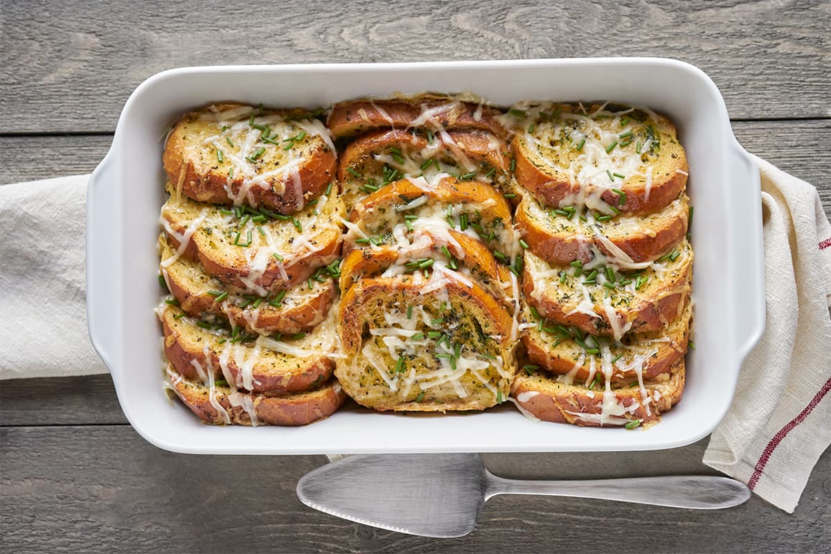 Savory French Toast Bake