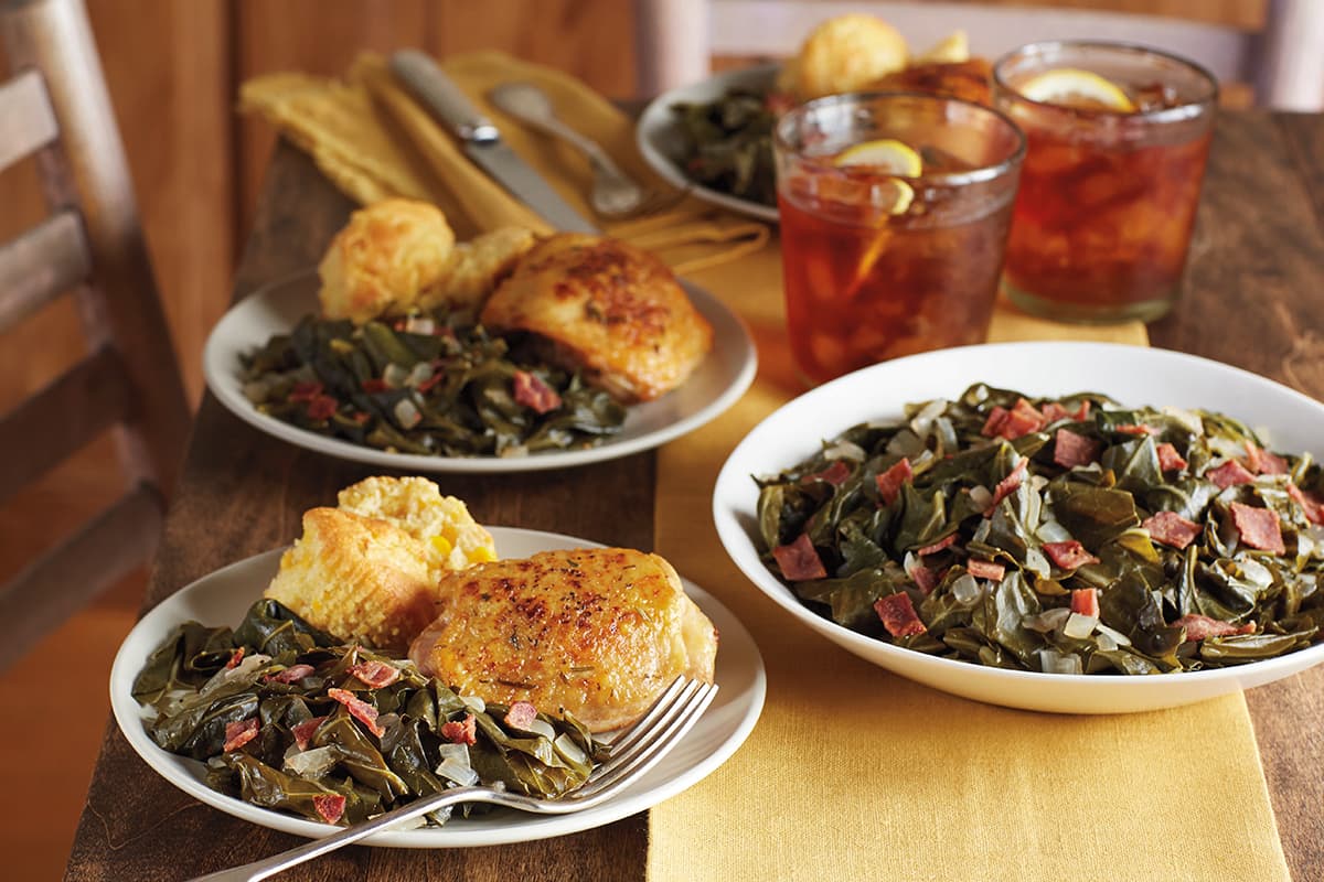 Lean Southern Collard Greens