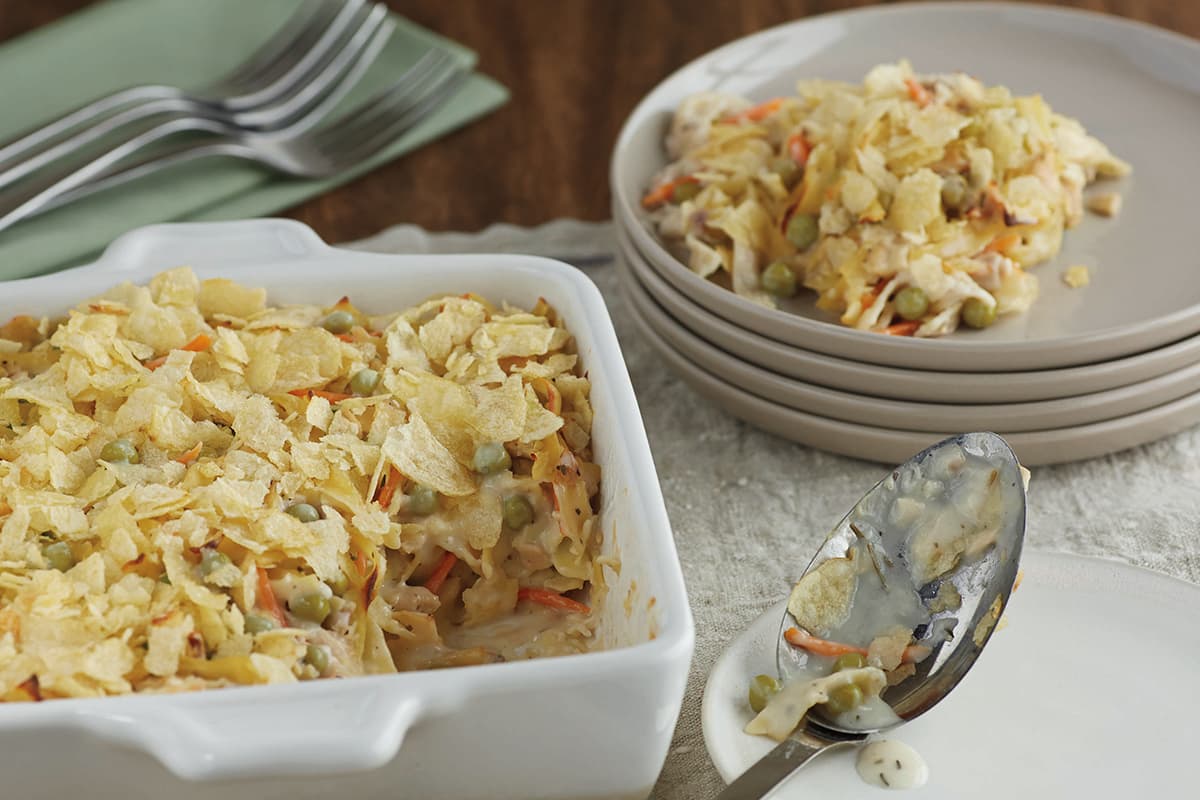 How to Make Homemade Tuna Noodle Casserole