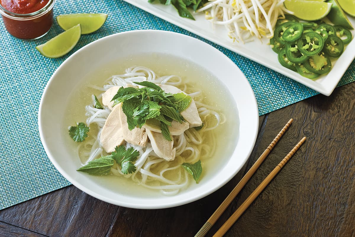 Vietnamese Chicken Noodle Soup (Pho Ga)